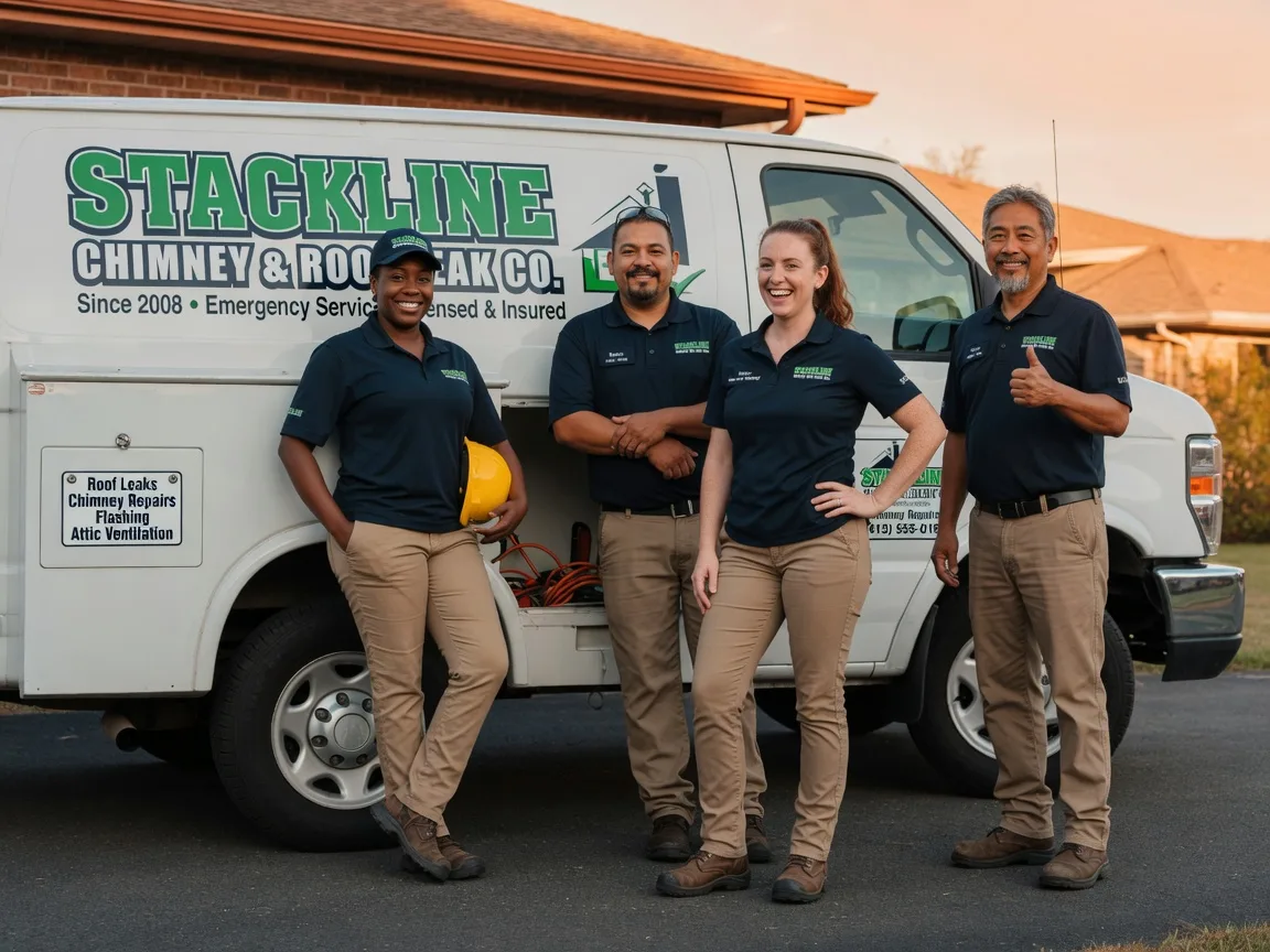 Chimney flashing repair company in Blunt, SD